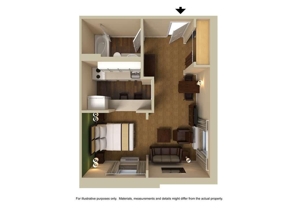 Extended Stay America Suites - Raleigh - Cary - Harrison Ave Room photo